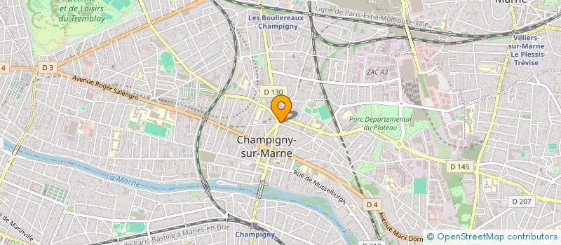 localisation de l'entreprise 848 303 160 à CHAMPIGNY-SUR-MARNE