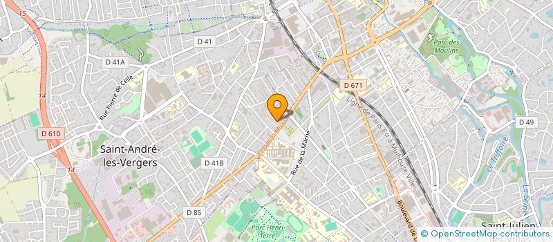 localisation de l'entreprise 848 316 956   BESANCON