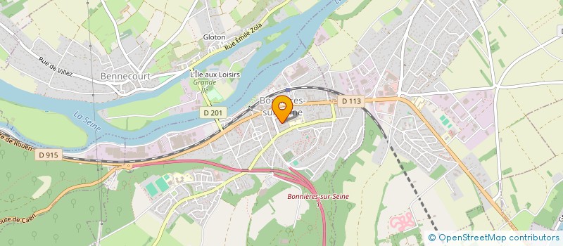 localisation de l'entreprise 848 326 591   BONNIERES-SUR-SEINE