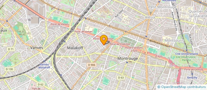 localisation de l'entreprise 848 332 086 à MALAKOFF