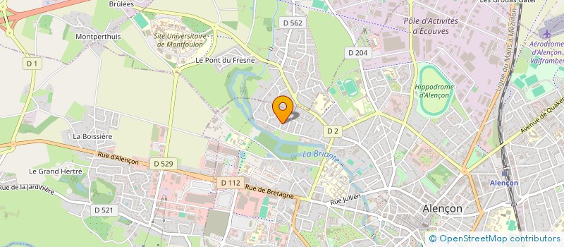 localisation de l'entreprise 848 351 128 à ALENCON