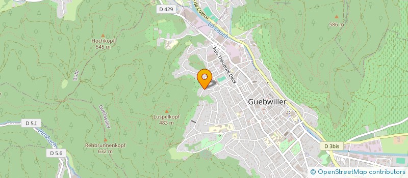 localisation de l'entreprise 848 356 515   GUEBWILLER