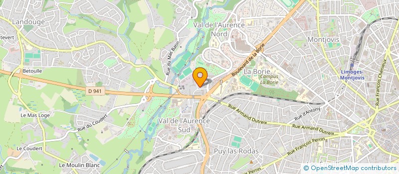 localisation de l'entreprise 848 362 976 à LIMOGES