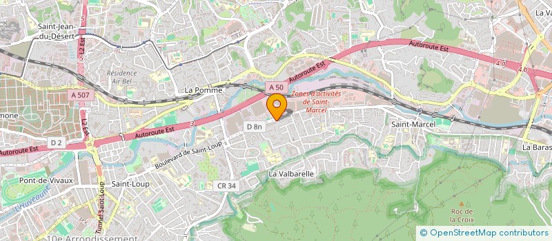 localisation de l'entreprise 848 400 156   MARSEILLE