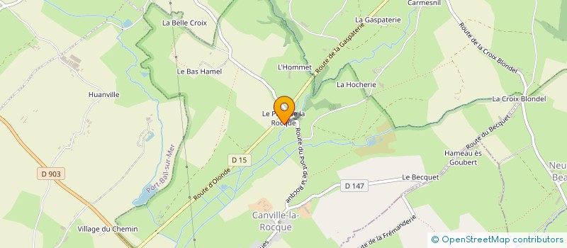 localisation de l'entreprise 848 404 885   SAINT-SAUVEUR-LE-VICOMTE