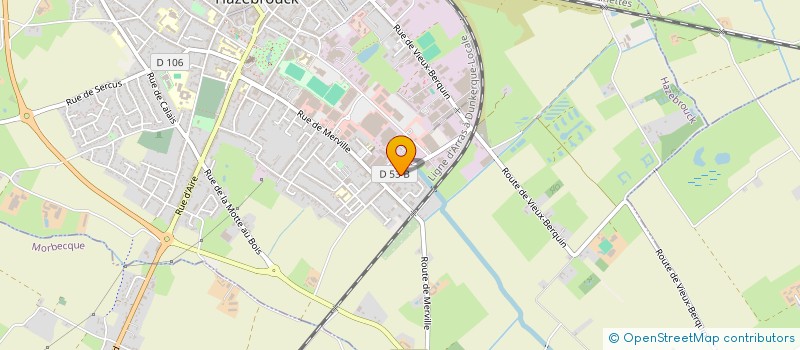 localisation de l'entreprise 848 405 478 à HAZEBROUCK