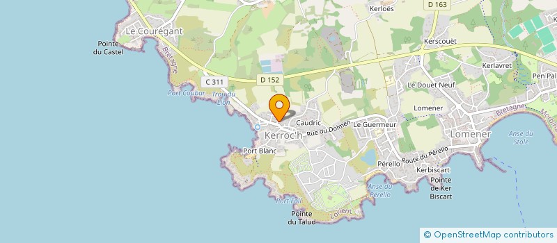 localisation de l'entreprise 848 411 575   QUEVEN