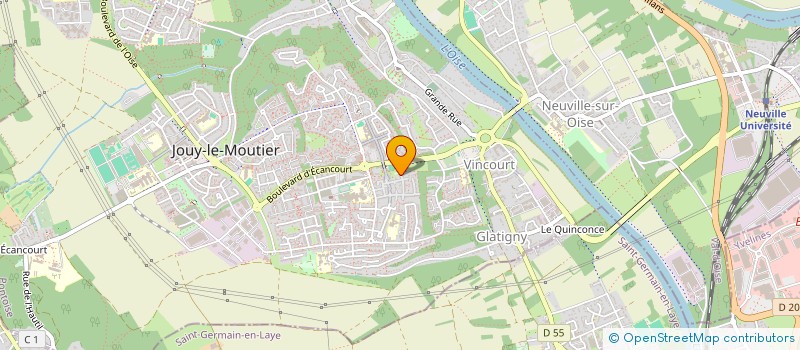 localisation de l'entreprise 848 418 422  à SAINT-OUEN-L'AUMONE