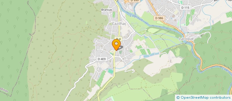 localisation de l'entreprise 848 422 317   CAZILHAC