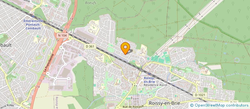 localisation de l'entreprise 848 429 205   ROISSY EN BRIE