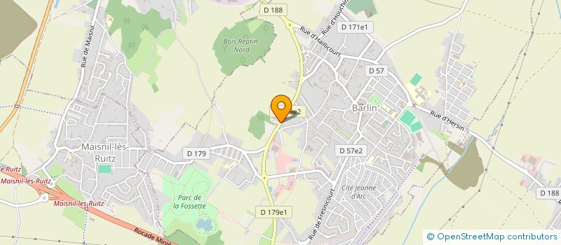 localisation de l'entreprise 848 463 832  à BARLIN