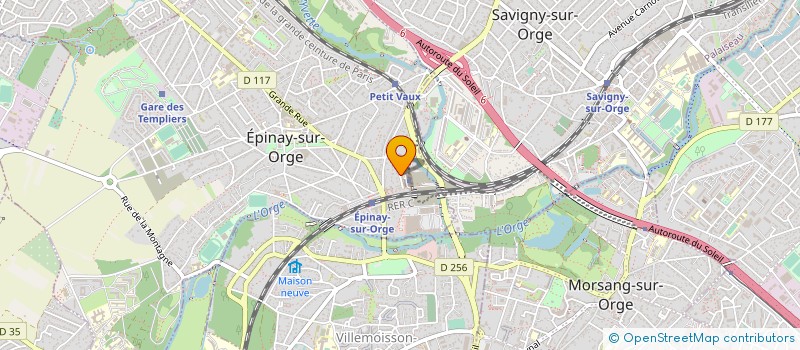 localisation de l'entreprise 848 485 546   SAINT-GRATIEN