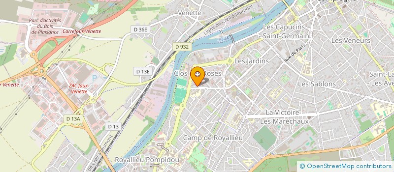 localisation de l'entreprise 848 489 910   COMPIEGNE