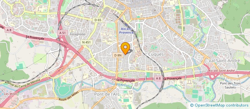 localisation de l'entreprise 848 499 521 à AIX-EN-PROVENCE