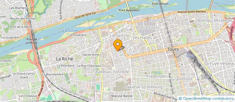 localisation de l'entreprise 848 505 913   TOURS