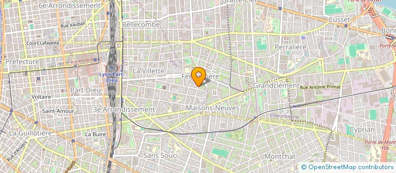 localisation de l'entreprise 848 529 780   LYON