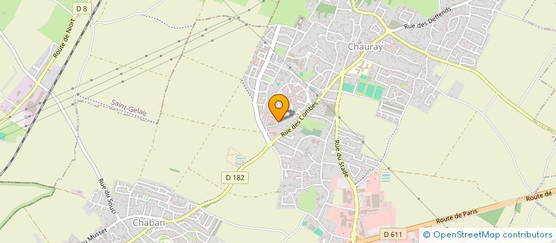 localisation de l'entreprise 848 536 579   CHAURAY