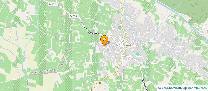 localisation de l'entreprise 848 543 856   POURRIERES