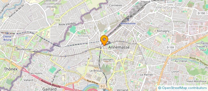 localisation de l'entreprise 848 559 522   ANNEMASSE