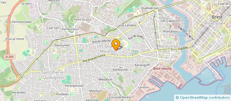 localisation de l'entreprise 848 567 541  à BREST