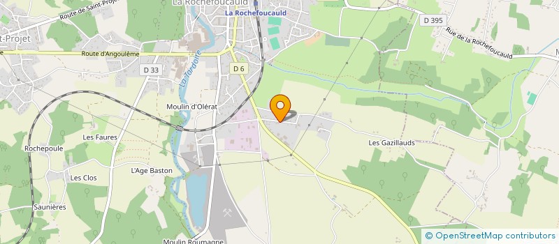 localisation de l'entreprise 848 574 042   LA ROCHEFOUCAULD-EN-ANGOUMOIS