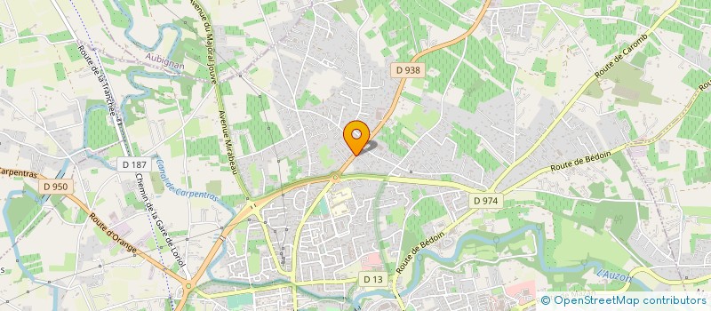 localisation de l'entreprise 848 608 857 à SARRIANS