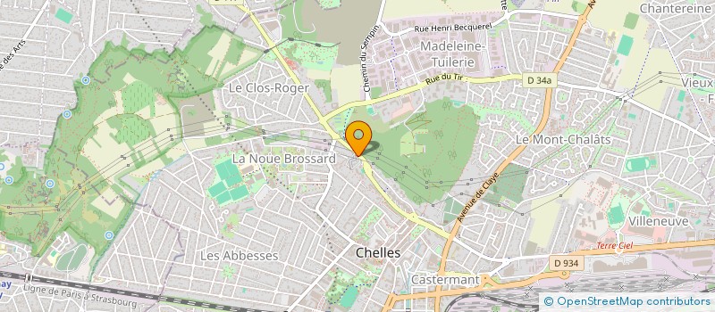 localisation de l'entreprise 848 615 514   CHELLES