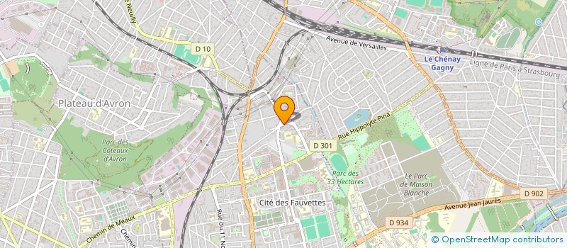 localisation de l'entreprise 848 627 071 à GAGNY