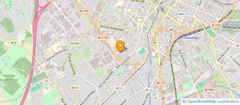 localisation de l'entreprise 848 633 293   TOURCOING