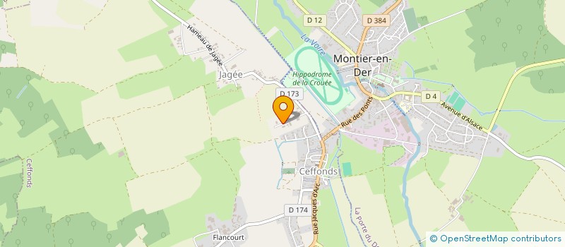 localisation de l'entreprise 848 638 664 à CEFFONDS