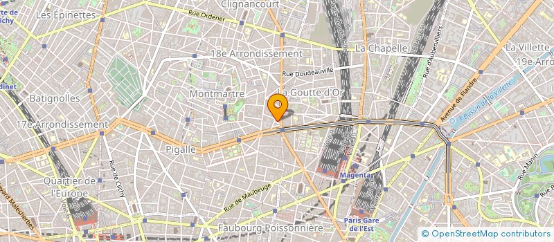 localisation de l'entreprise 848 639 969   PARIS