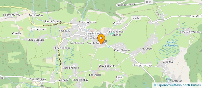 localisation de l'entreprise 848 651 204   SAINT-PAUL-EN-CHABLAIS