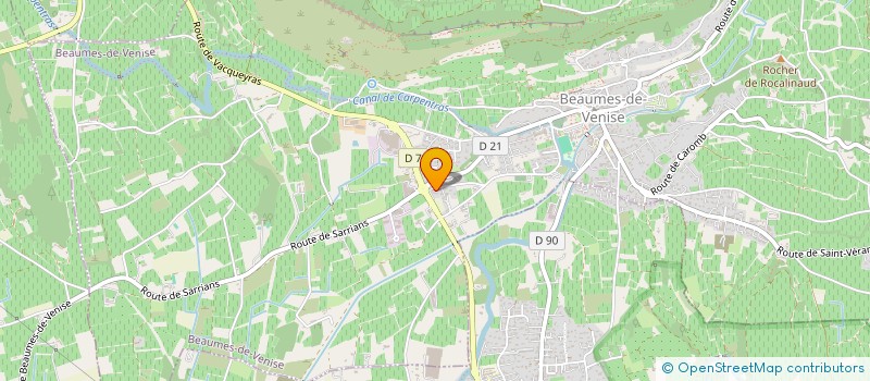 localisation de l'entreprise 848 668 141   BEAUMES-DE-VENISE