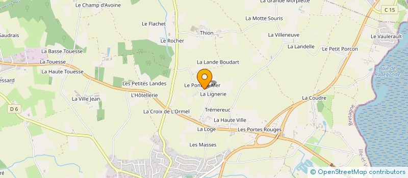 localisation de l'entreprise 848 669 446   LA GOUESNIERE