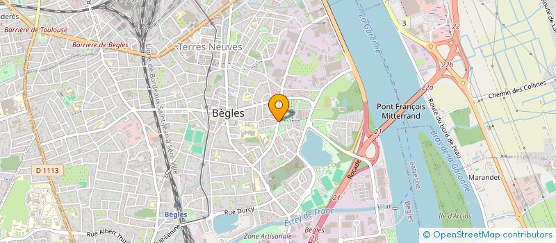 localisation de l'entreprise 848 709 648 à BEGLES