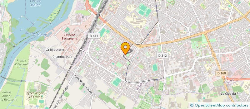 localisation de l'entreprise 848 729 992  à ANGERS