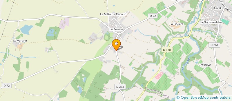 localisation de l'entreprise 848 730 479   CORCOUE-SUR-LOGNE