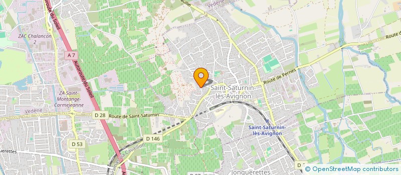 localisation de l'entreprise 848 740 635   SAINT-SATURNIN-LES-AVIGNON