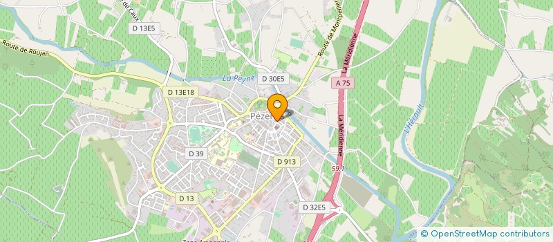 localisation de l'entreprise 848 741 682 à PEZENAS