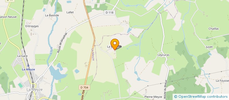 localisation de l'entreprise 848 757 548   CONDAT-SUR-GANAVEIX