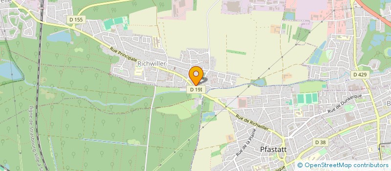 localisation de l'entreprise 848 757 555   RICHWILLER