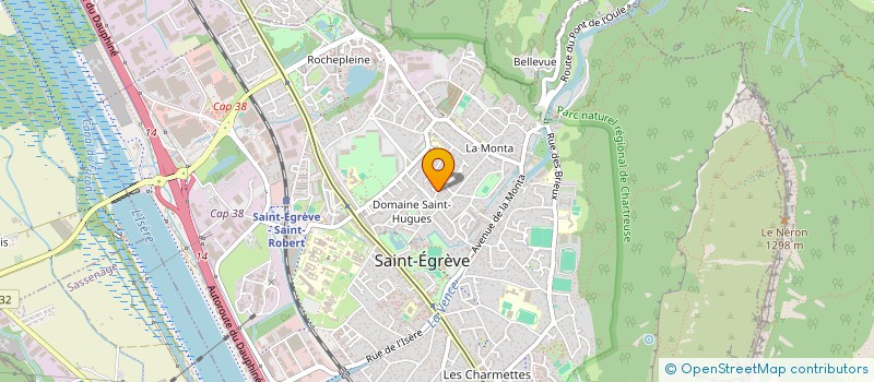 localisation de l'entreprise 848 760 518   SAINT-EGREVE