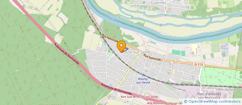 localisation de l'entreprise 848 762 126  à ROSNY-SUR-SEINE