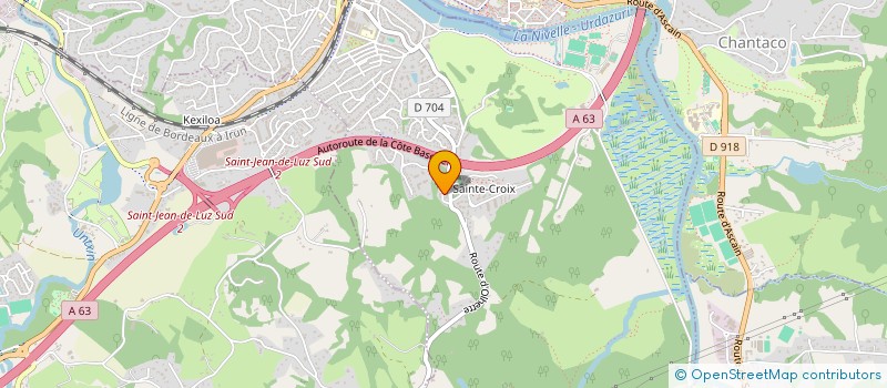 localisation de l'entreprise 848 769 436   URRUGNE