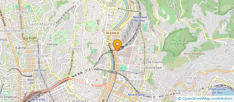 localisation de l'entreprise 848 787 545   NICE