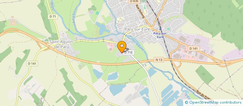 localisation de l'entreprise 848 793 519   AVRILLE