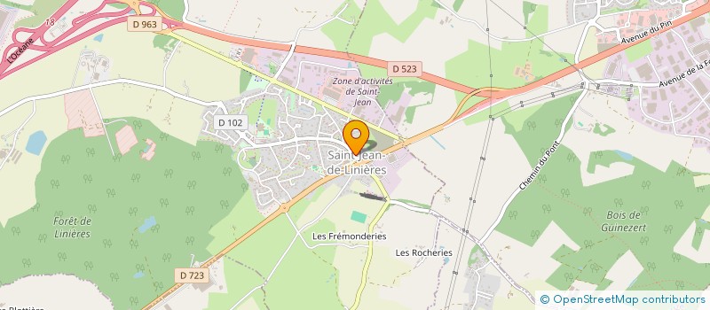 localisation de l'entreprise 848 795 985   LA POSSONNIERE