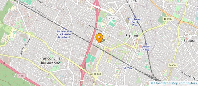 localisation de l'entreprise 848 822 136   ERMONT