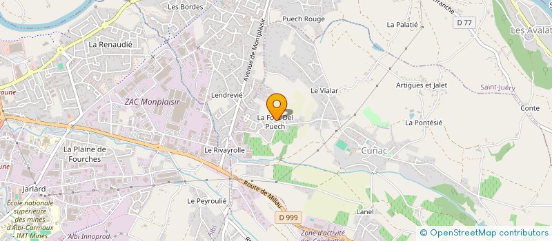 localisation de l'entreprise 848 822 540   FAUCH