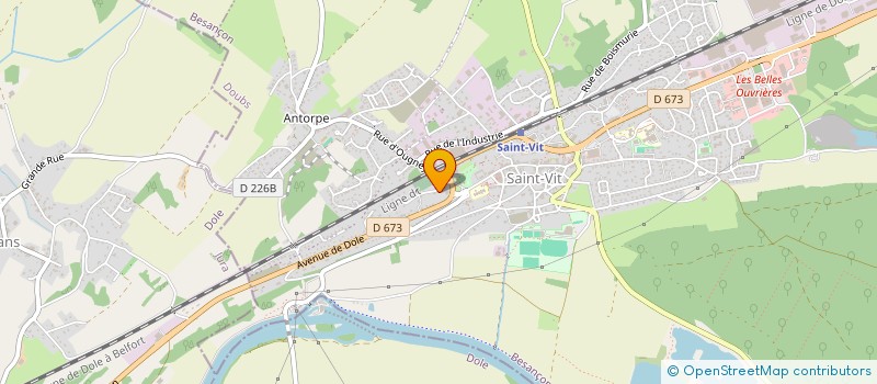 localisation de l'entreprise 848 836 532   SAINT-VIT